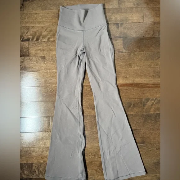 Aritzia Taupe Flare Pants - Picture 1 of 2